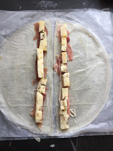 Préparation croustillant au Ti Pavez et Jambon de Bayonne - 2